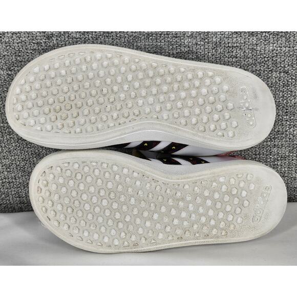 ADIDAS X DISNEY UNISEX WHITE GRAND COURT MICKEY MOUSE SHOES SIZE 12K - Picture 8 of 10